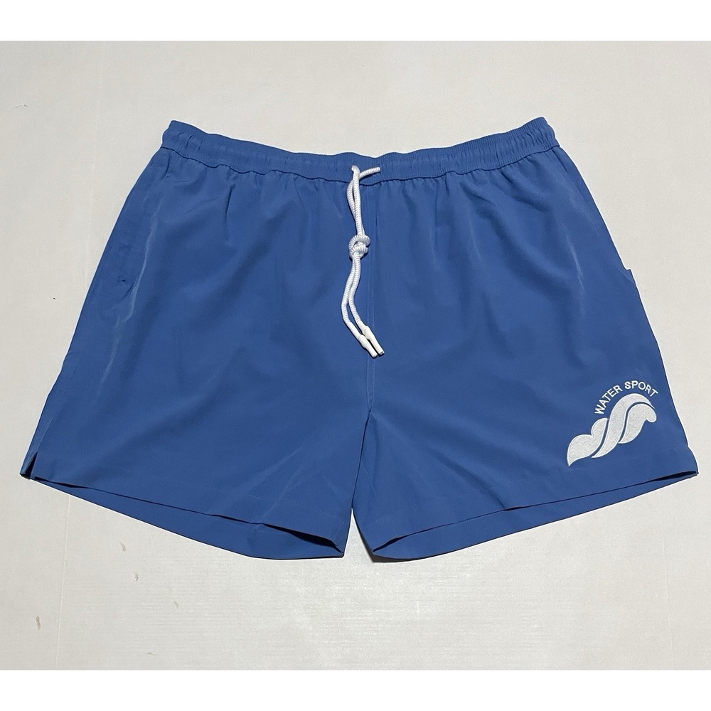 NEW NO TAG Tombolo Hotel Magique Water Sports Swim‎ Trunks Blue Size XXL
